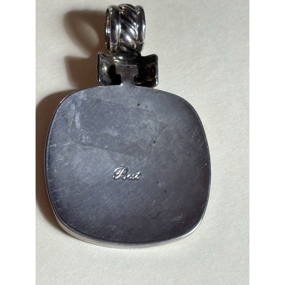 Best Brand Pendant Lighthouse Port Head Light Silver Tone Well Made 1" - Picture 4 of 4